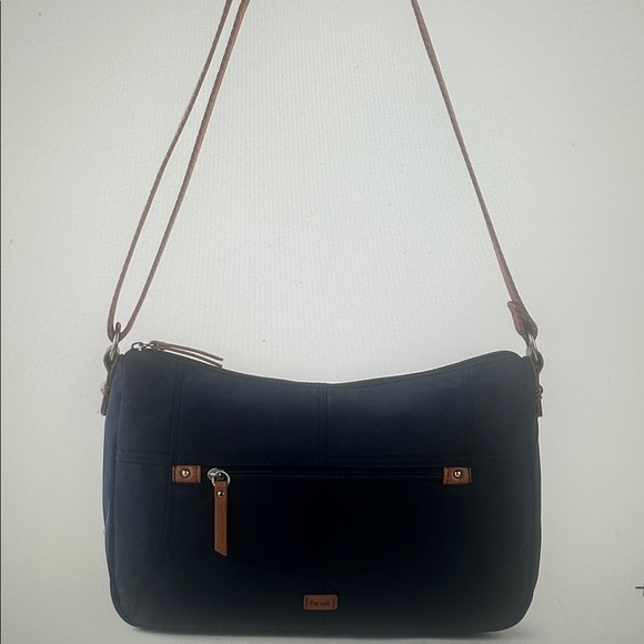The Sak Esperato Nylon Hobo Crossbody Navy NWT - Picture 2 of 11